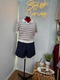 Stripe Knitted top