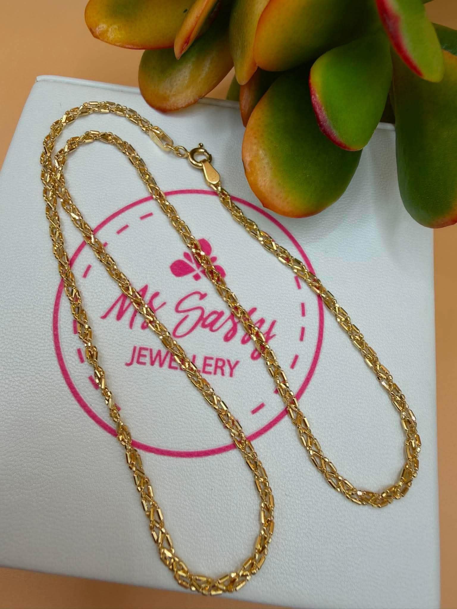 Ms Sassy Gold Necklace